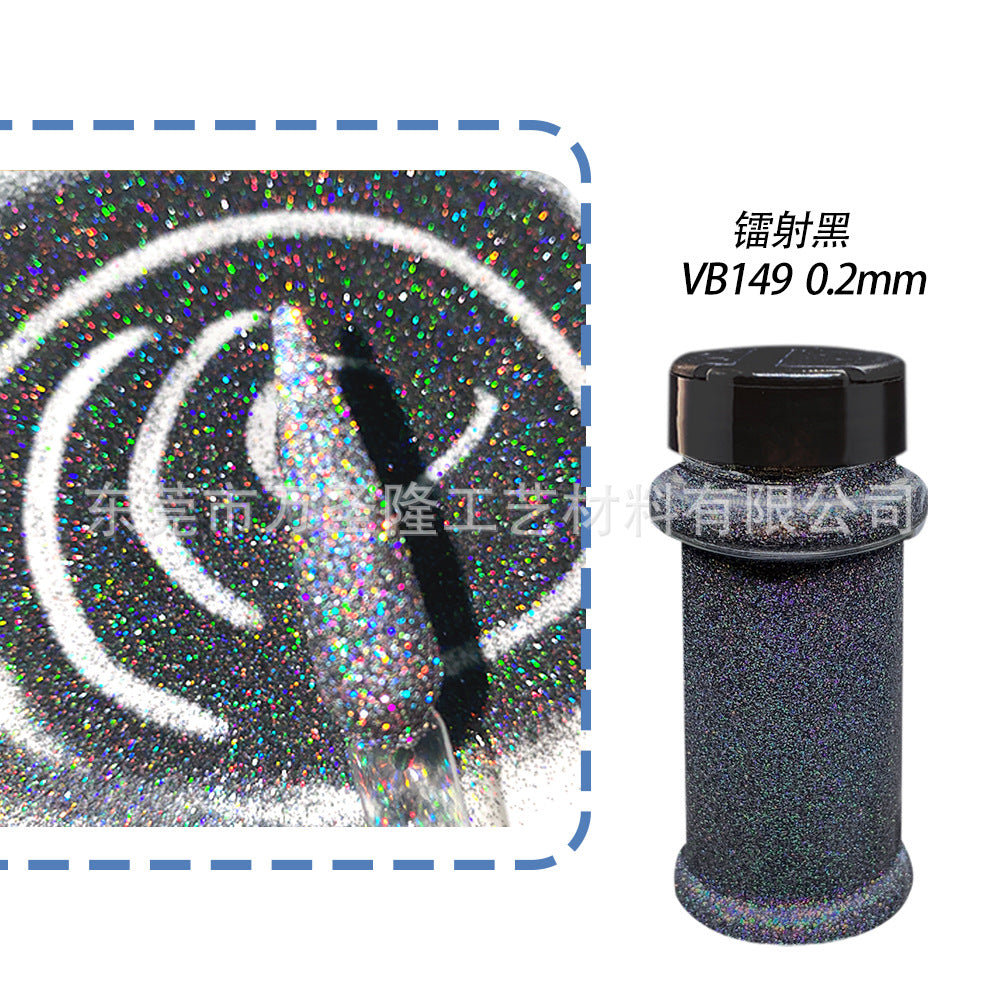 Wholesale Holographic Bottle Glitter Nail Art Colorful Sequins